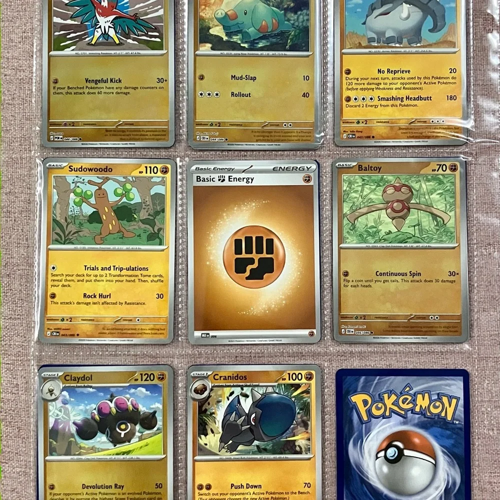 15x Mega Evolution Fighting Type Pokémon Cards 👊